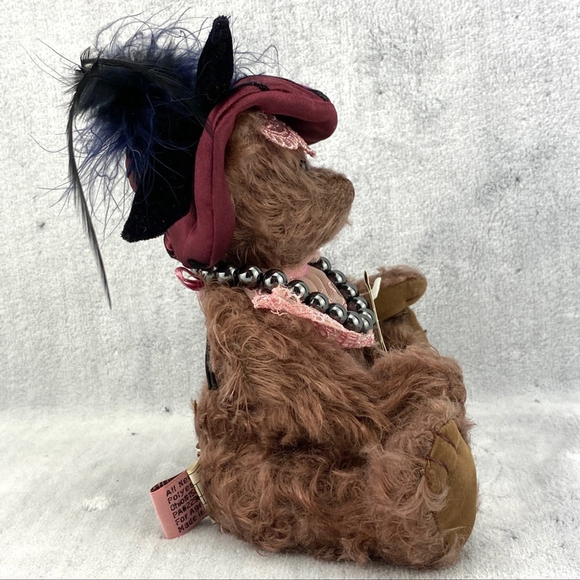 Pickford Brass Button Power Bear of Happiness Chelsea Bracelet 9 inch Plush - Picture 3 of 16